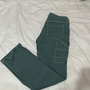 PacSun Teal Carpenter Pants